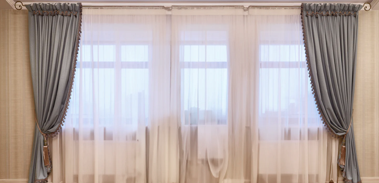 Curtains banner